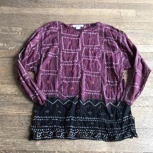 RESORT Comfy boho handkerchief cotton tunic